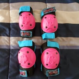 Girls Elbow and knee pads